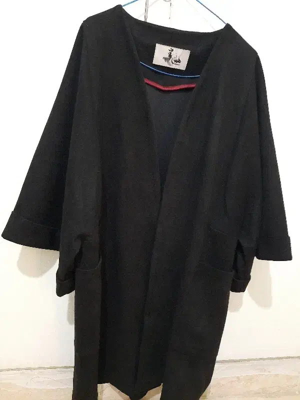 مانتو پاییزه  سوییت مشکی تا سایز ۴۶|لباس|ری, سرتخت|دیوار