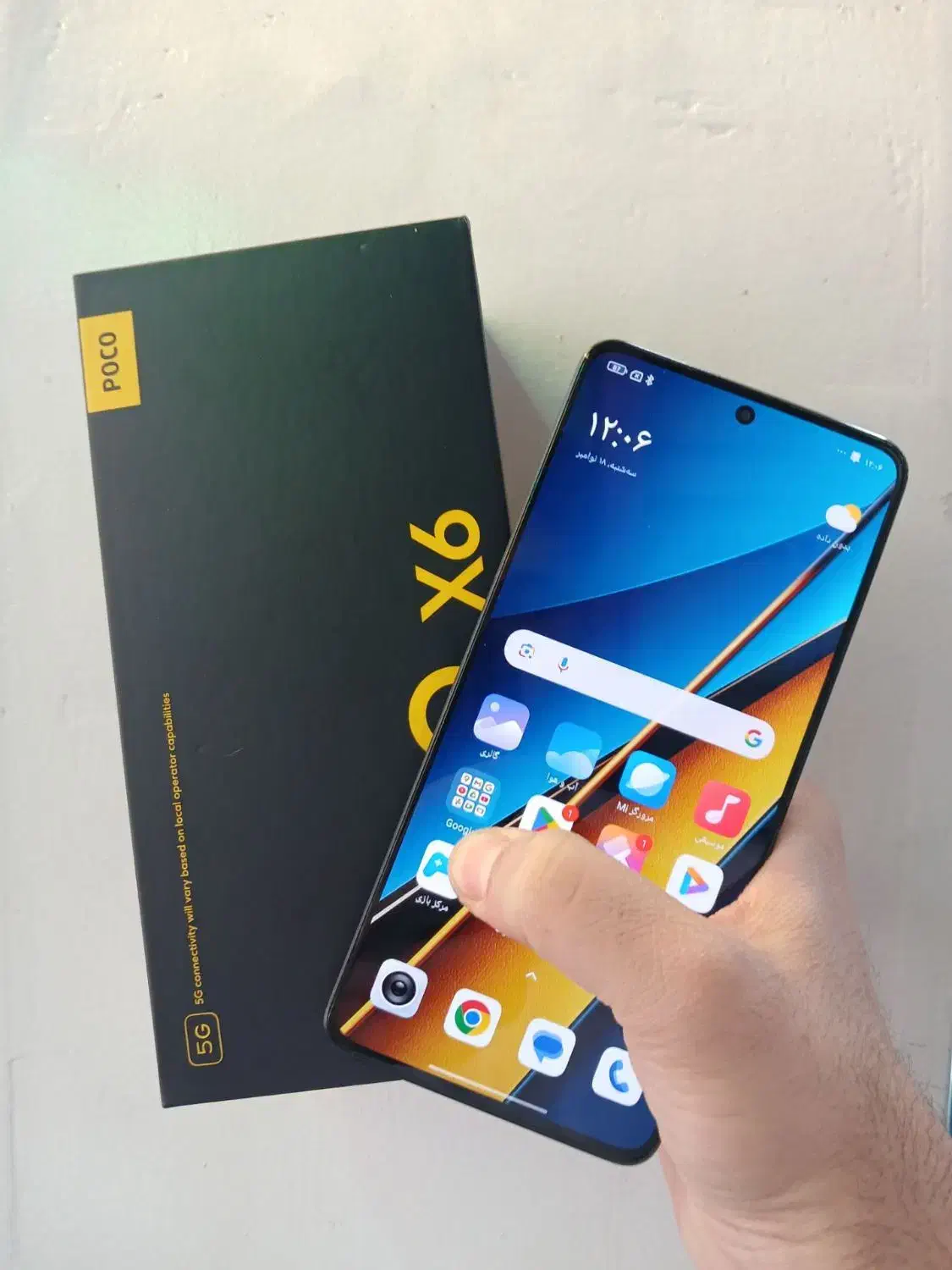 شیائومی x6 حافظه 512 گیگ رام 12 5G|موبایل|تهران, صد دستگاه|دیوار