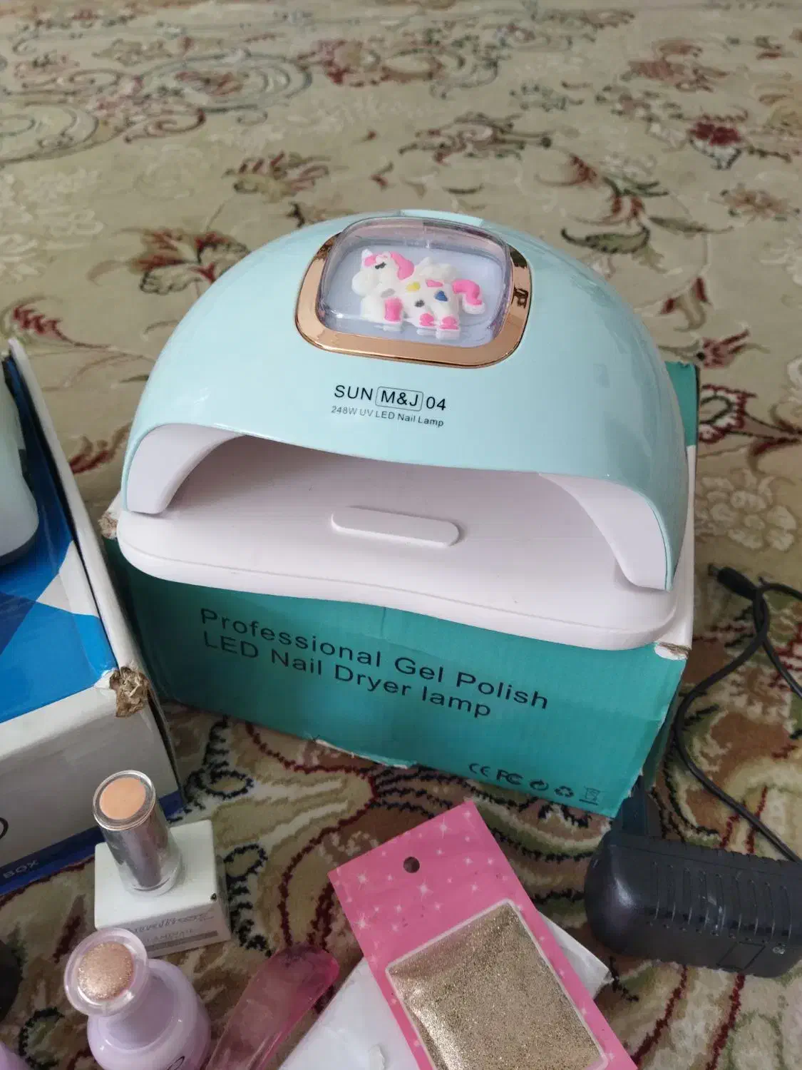 لوازم کاشت ناخن|آرایشی، بهداشتی، درمانی|کاشمر, |دیوار