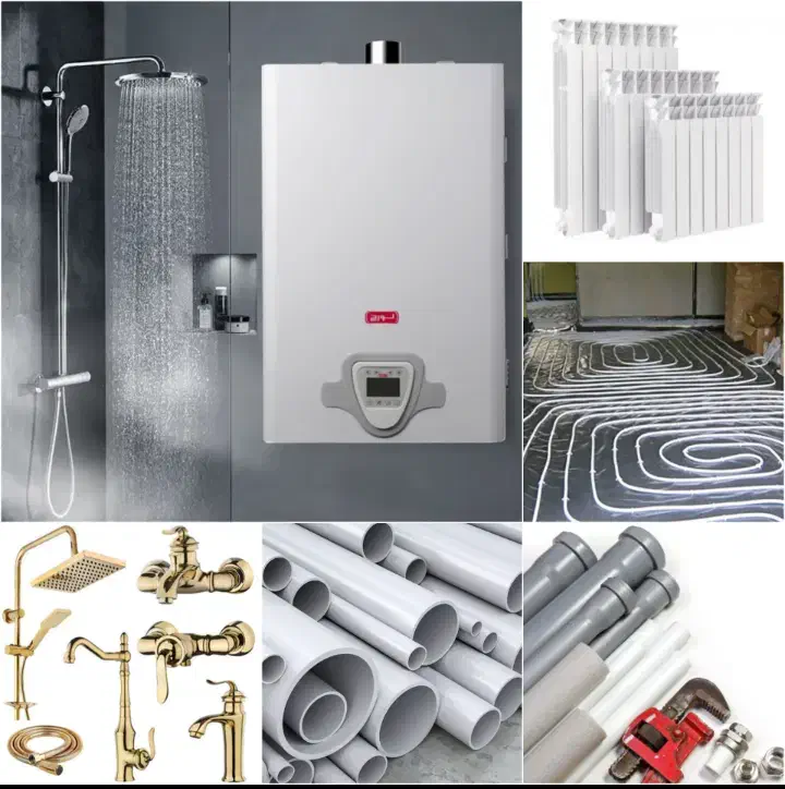 لوله کشی ساختمان|مصالح و تجهیزات ساختمان|قیدار, |دیوار