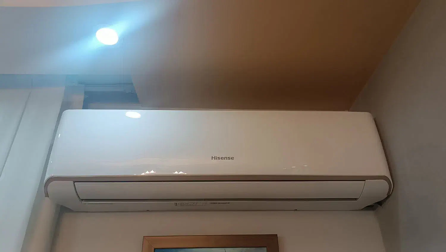 کولر گازی هایسنس 24 هزار سرمایشی و گرمایشی|کولر گازی و فن‌کوئل|مشهد, شاهد (شهرک غرب)|دیوار