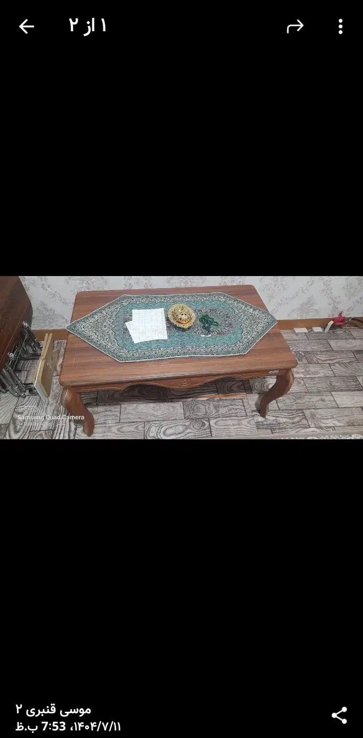 میز مبل جلو جنس عالی|مبلمان خانگی و میز عسلی|لنگرود, |دیوار