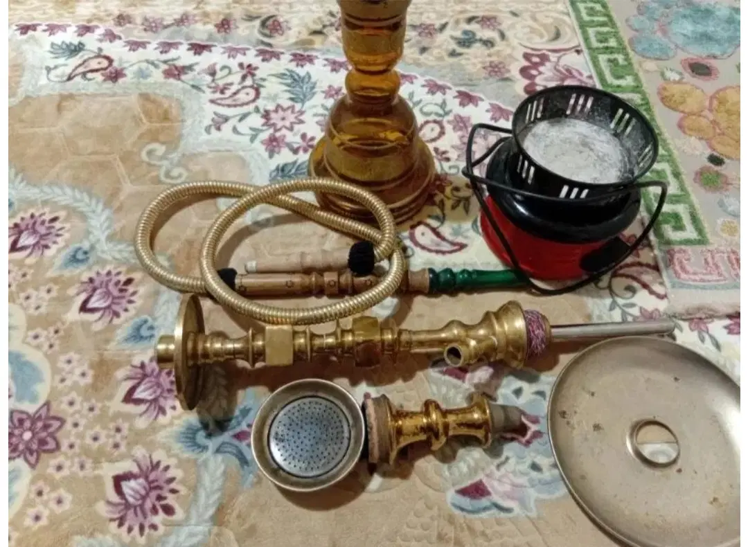 قلیون برنجی|صنایع دستی و سایر لوازم تزئینی|تهران, شکوفه|دیوار