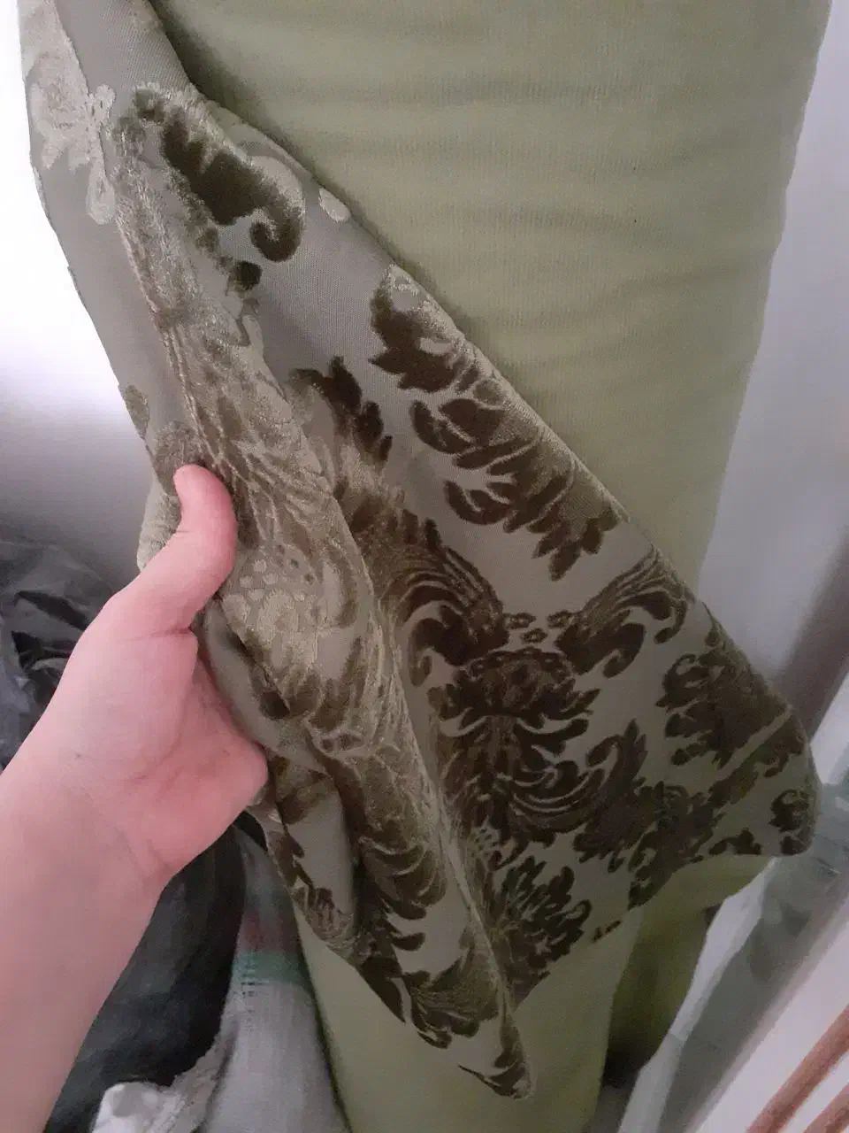 پارچه مخمل گل برجسته|لباس|قم, ولیعصر|دیوار