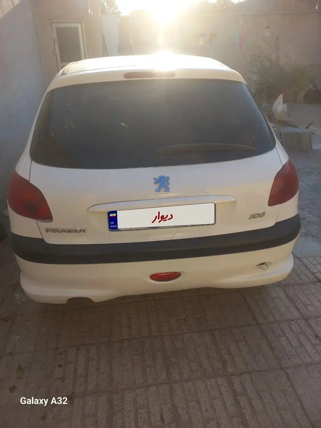 ۲۰۶ تیپ ۲ مدل ۹۵|خودرو سواری و وانت|رفسنجان, |دیوار