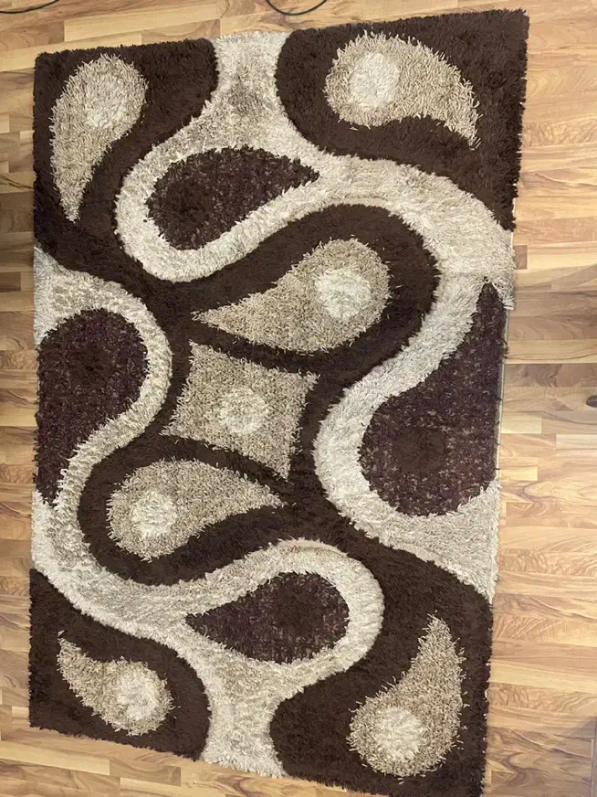 فرش مدل شگی، دو عدد|فرش|گرگان, |دیوار