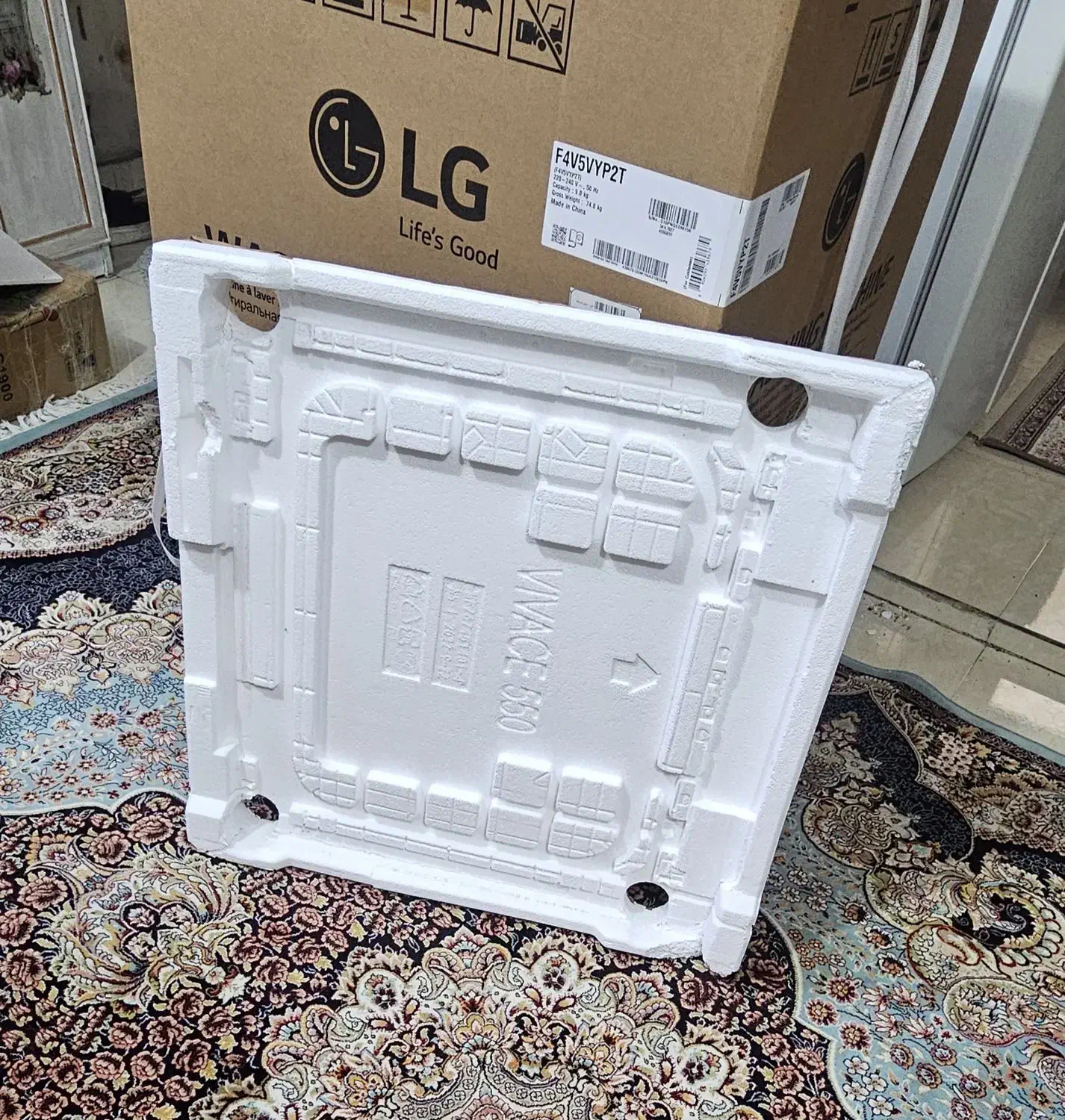 کارتن ماشین لباسشویی ال جی|ماشین لباسشویی و خشک‌کن لباس|تهران, جوادیه تهرانپارس|دیوار