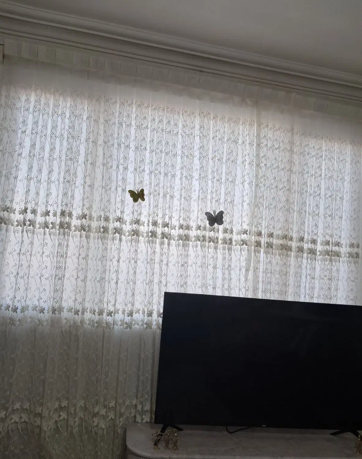 پرده بارویی پرده نقره ای|پرده، رانر، رومیزی|ابهر, |دیوار