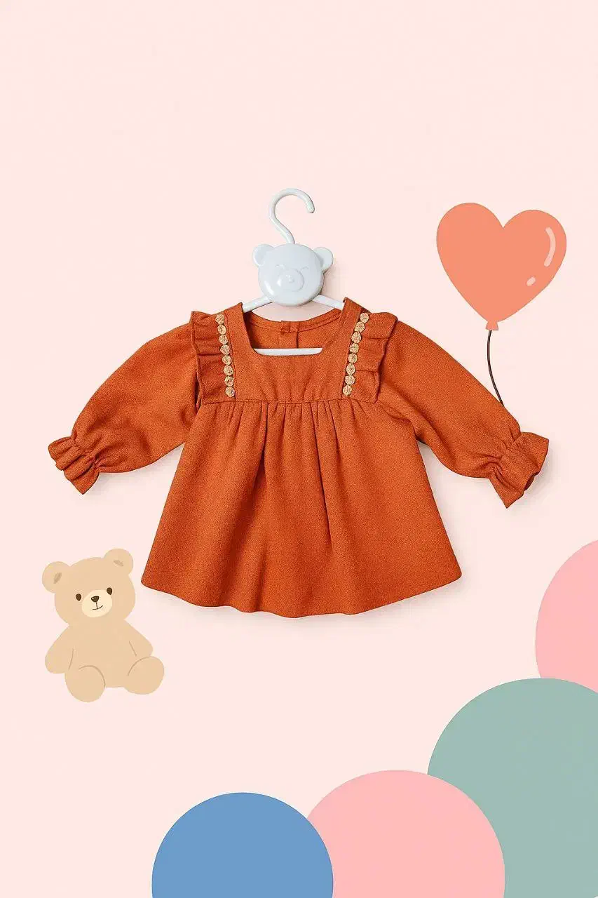 پیراهن کیوت و پاییزی دخترانه.با بهترین جنس وکیفیت|کفش و لباس بچه|تربت جام, امام|دیوار