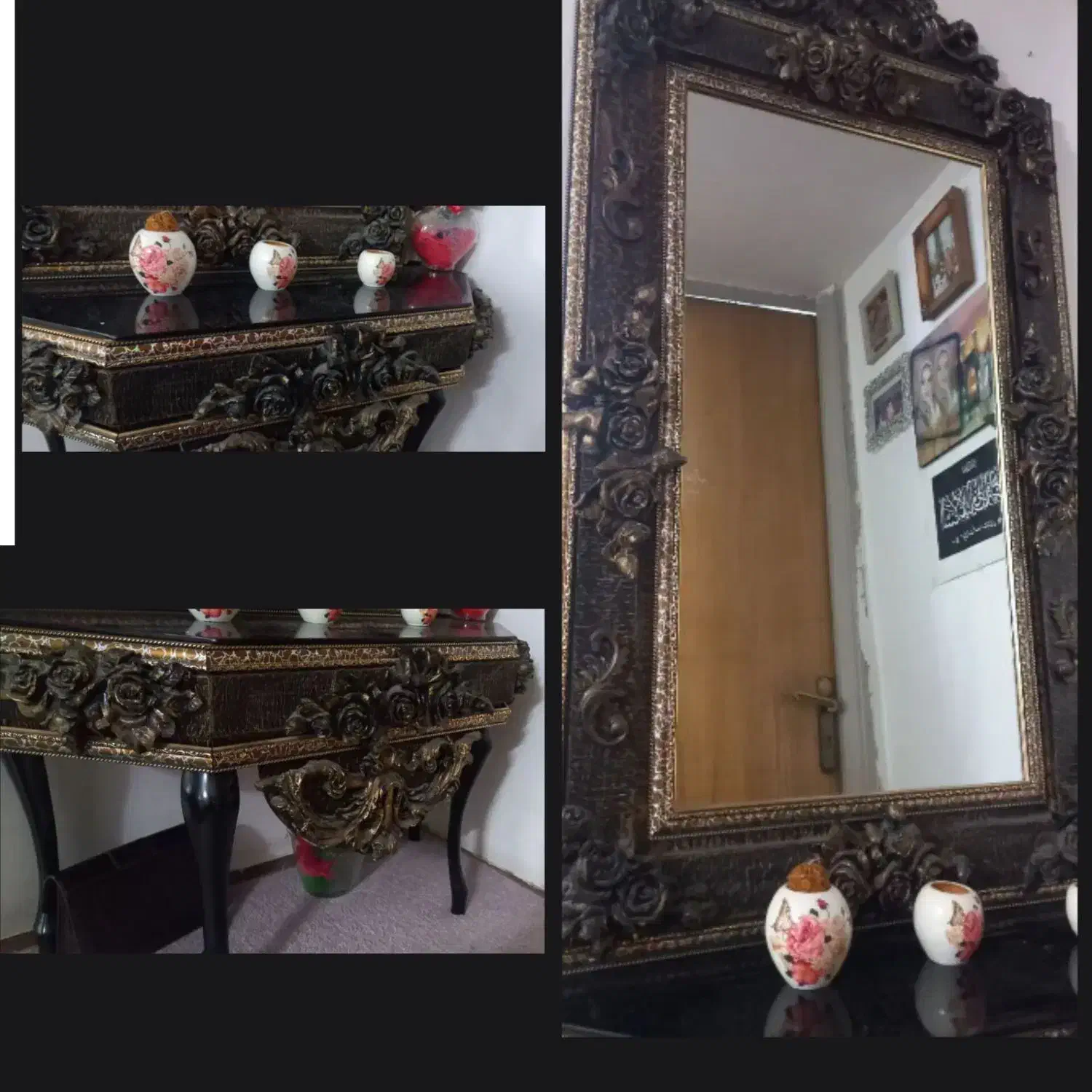 میز و آینه|آینه|پاکدشت, پاکدشت (مامازند)|دیوار