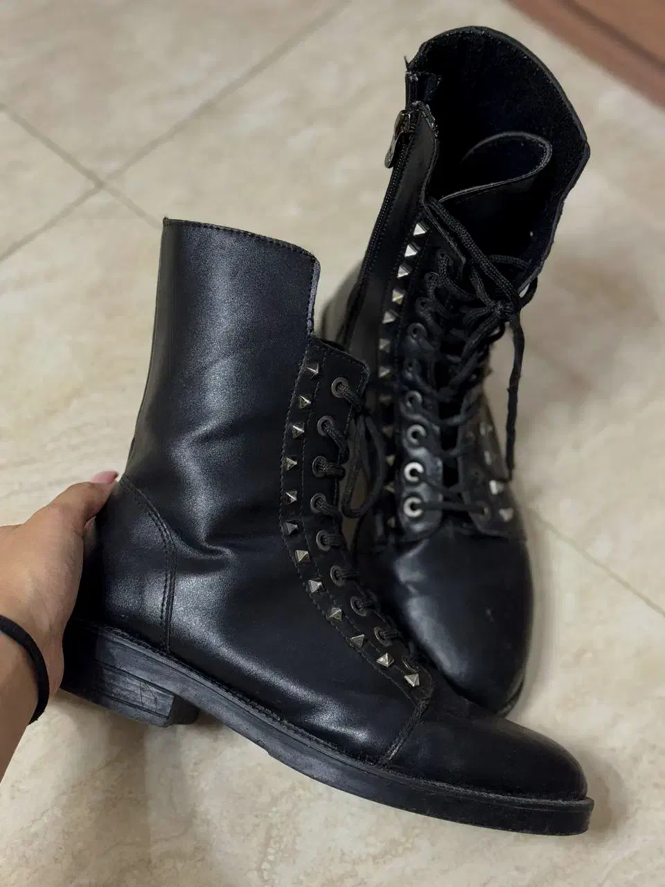 نیم بوت مشکی|کیف، کفش، کمربند|رشت, کوی مهر|دیوار