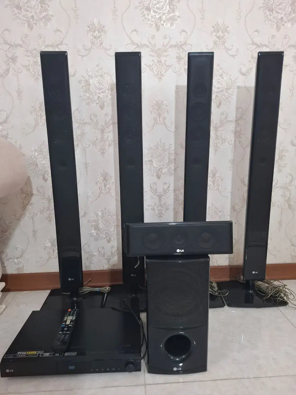 سینما خانواده (Lg) ال جی در حد نو|سیستم صوتی خانگی|خرمآباد, |دیوار