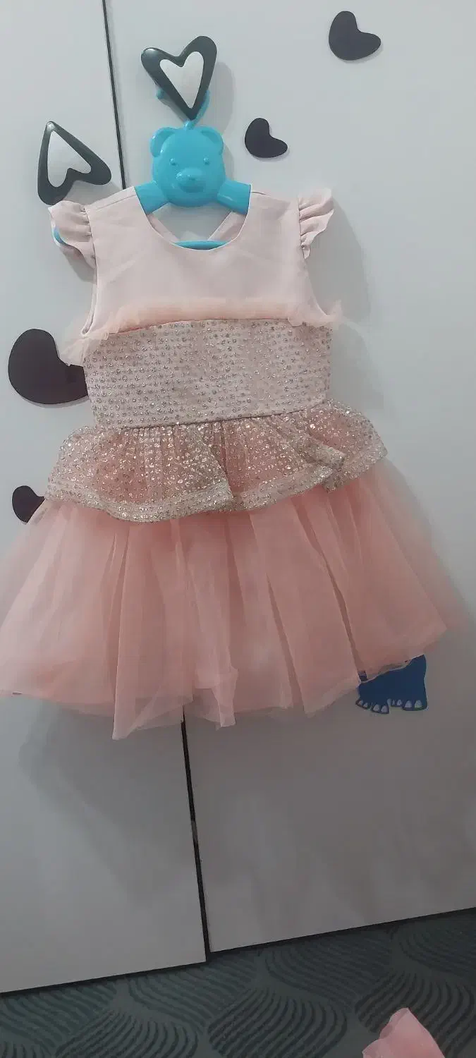 لباس مجلسی بچگانه ..۳ تا۵ سال سایزمیشه|لباس|طبس, |دیوار