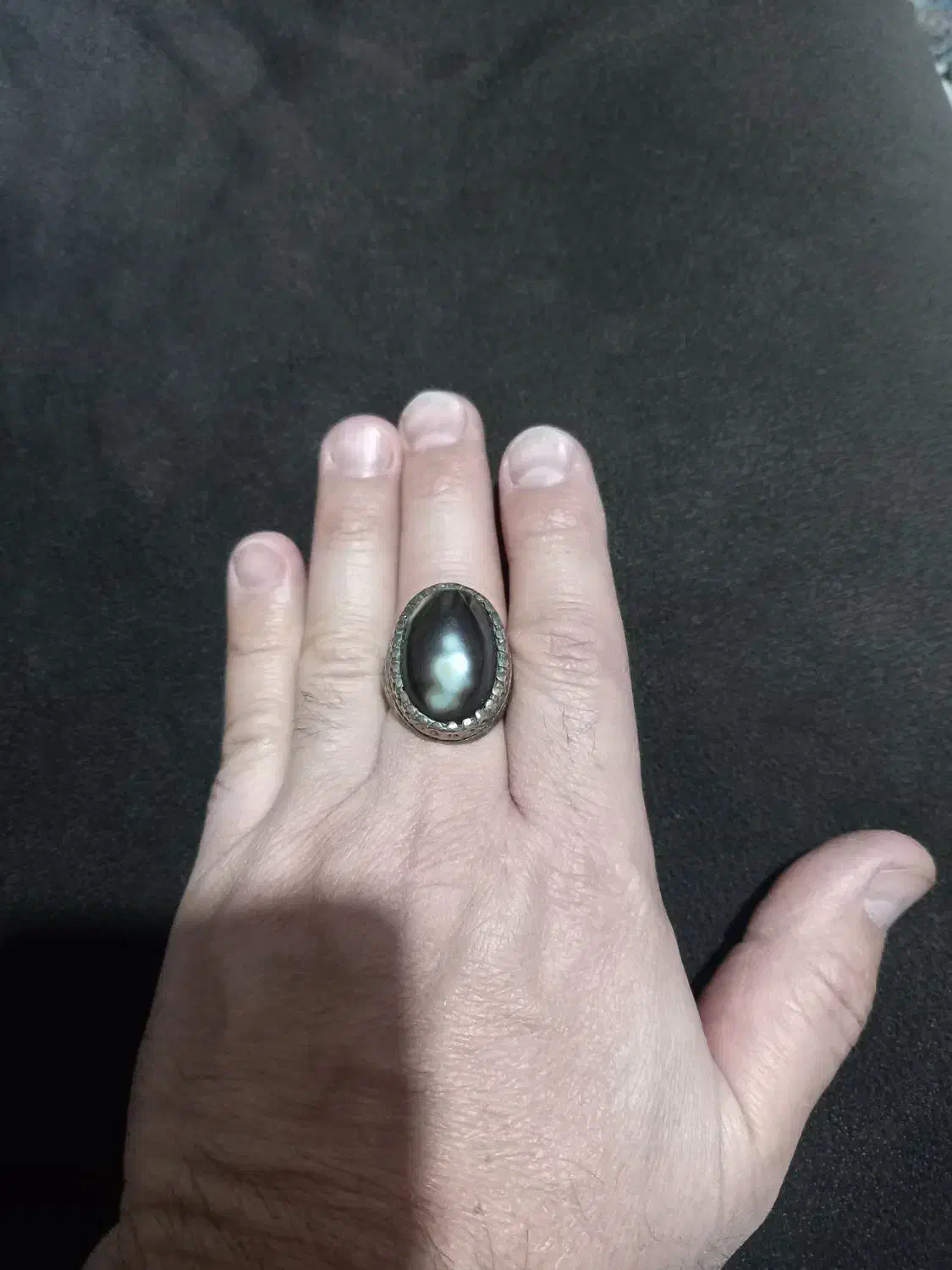 انگشتر قدیمی نقره|زیورآلات و اکسسوری|تهران, امیر بهادر|دیوار