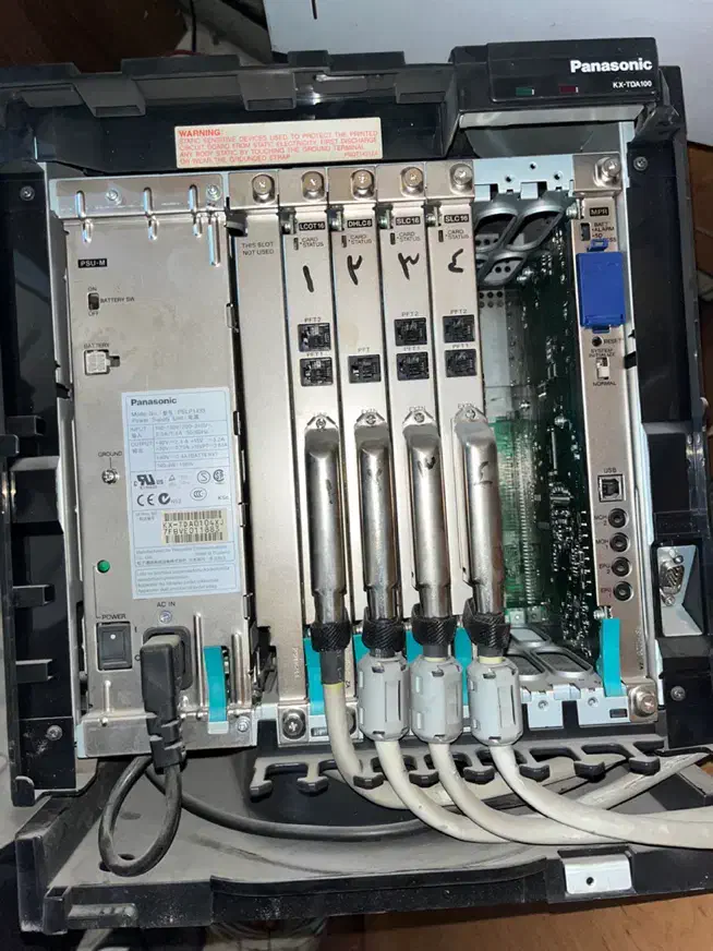 سانترال پاناسونیک TDA 100|تلفن رومیزی|تهران, نظامی گنجوی (توانیر)|دیوار