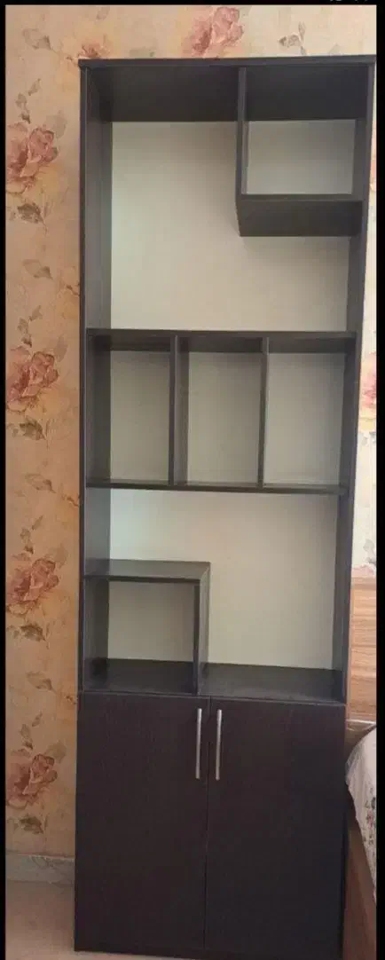 کتابخانهوبوفه.کمددار|کتابخانه، شلف، قفسههای دیواری|رشت, پیرسرا|دیوار