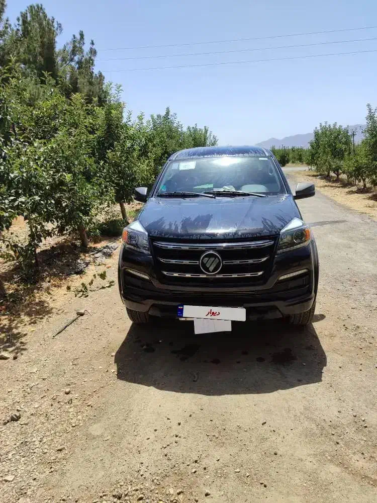 فوتون دیزل مشکی 1402 کم کار|خودرو سواری و وانت|تهران, حکیمیه|دیوار