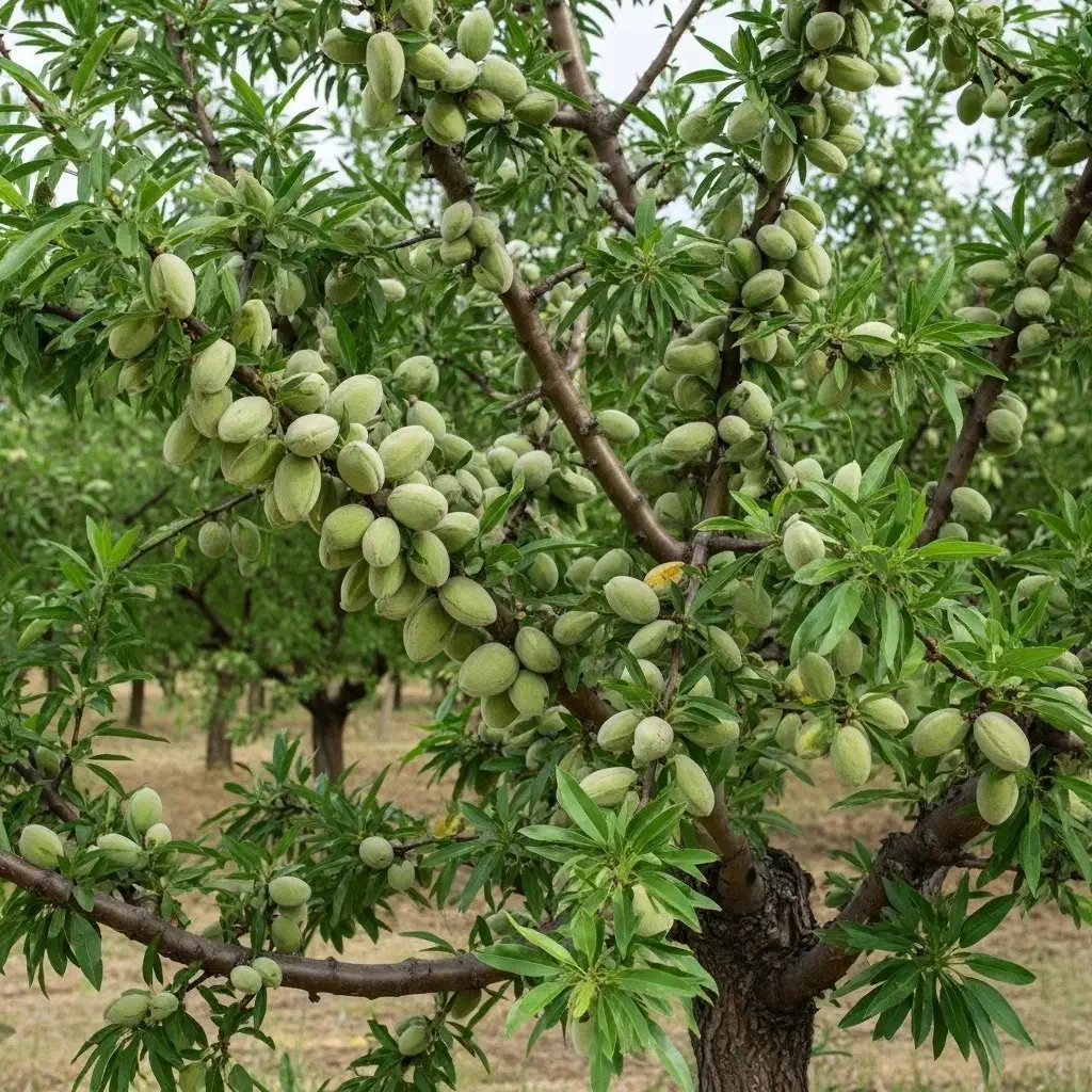 نهال بادام اصل، شروع یک باغ پرسود از همین امروز|گل و گیاه طبیعی|آبیک, |دیوار