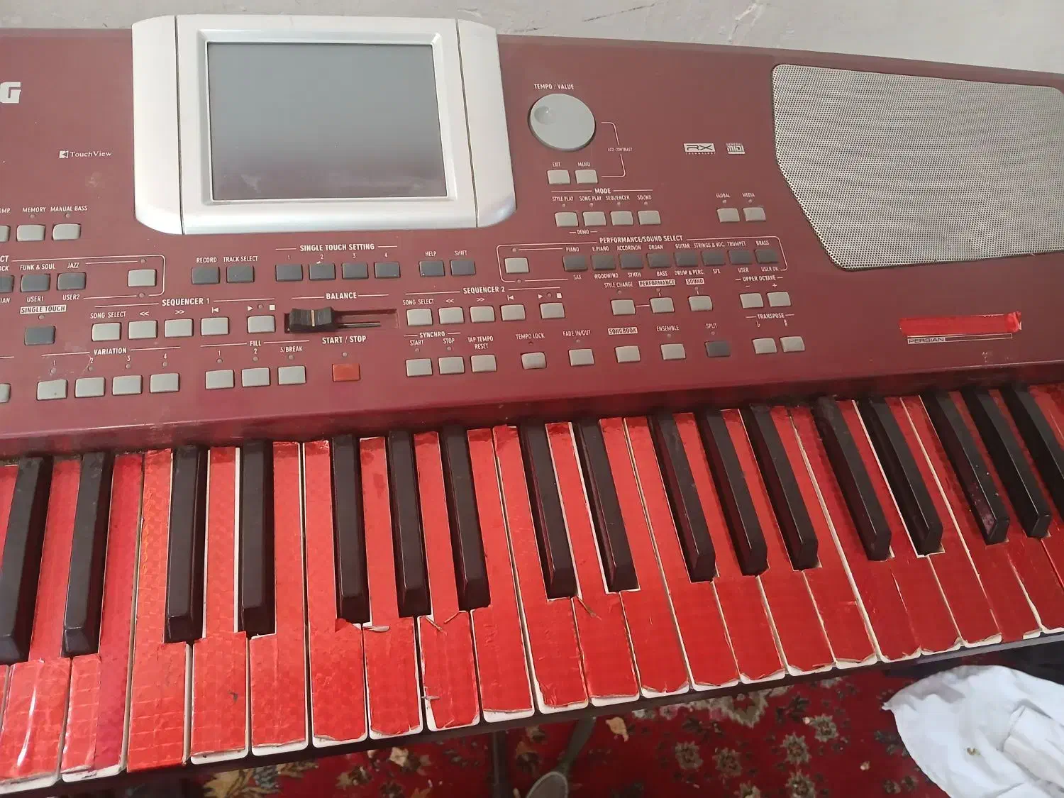 pa500تبدیل800|پیانو، کیبورد، آکاردئون|بم, |دیوار