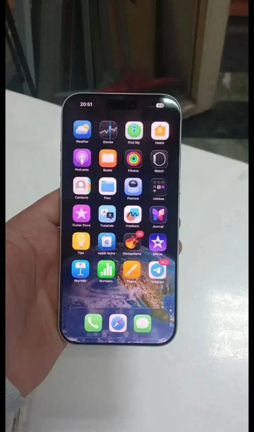 ایفون 17 پرومکس سفید|موبایل|نسیمشهر, |دیوار