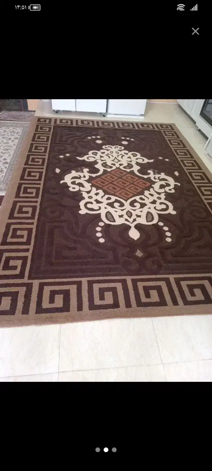 فروش گلیم 9 متری در حد نو سالم|گلیم، جاجیم، گبه|ایلام, |دیوار