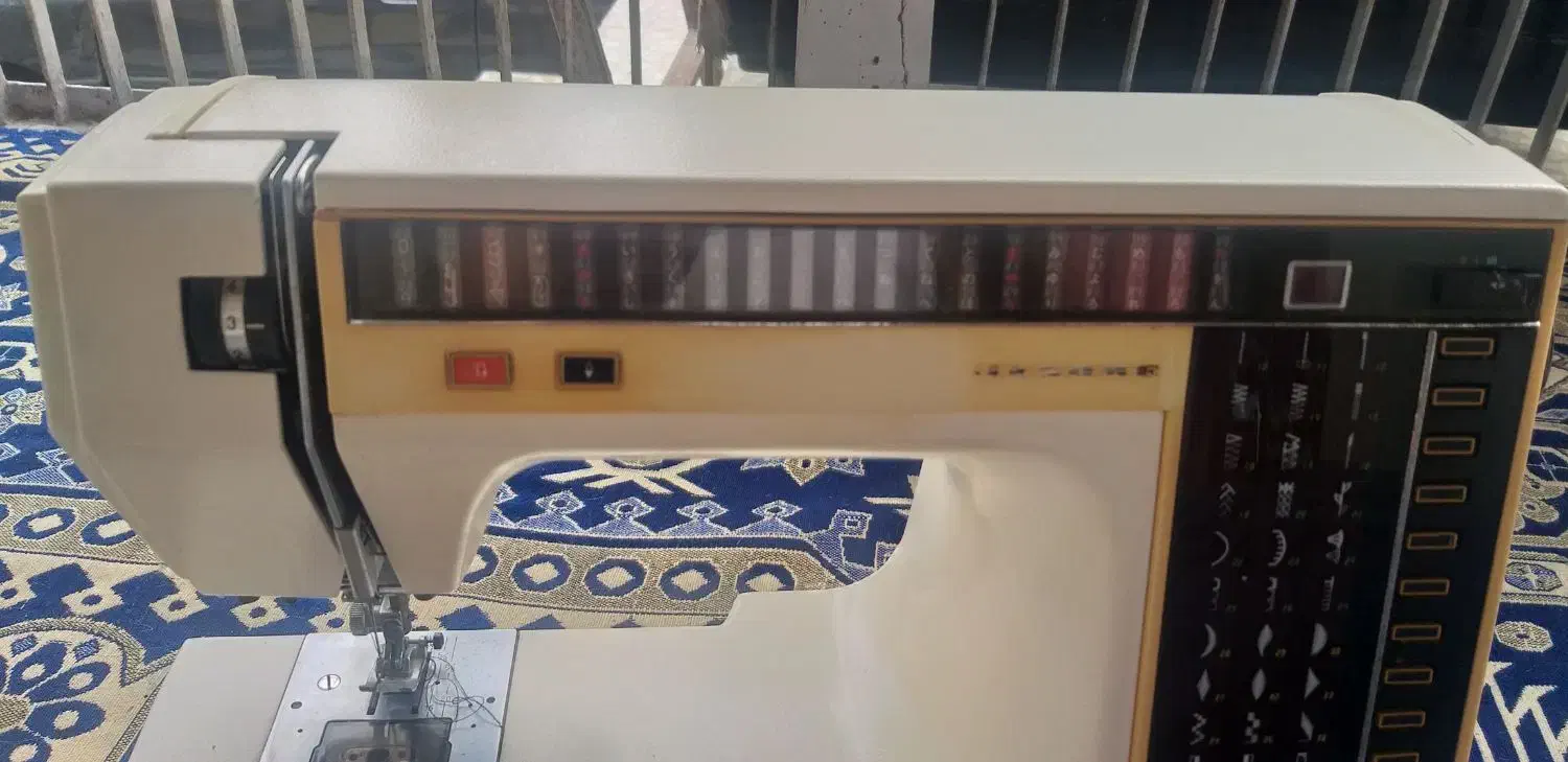 چرخ خیاطی وگلدوزی ژانومه مدل۶۰۰۰|چرخ خیاطی و ریسندگی|سیاهکل, |دیوار