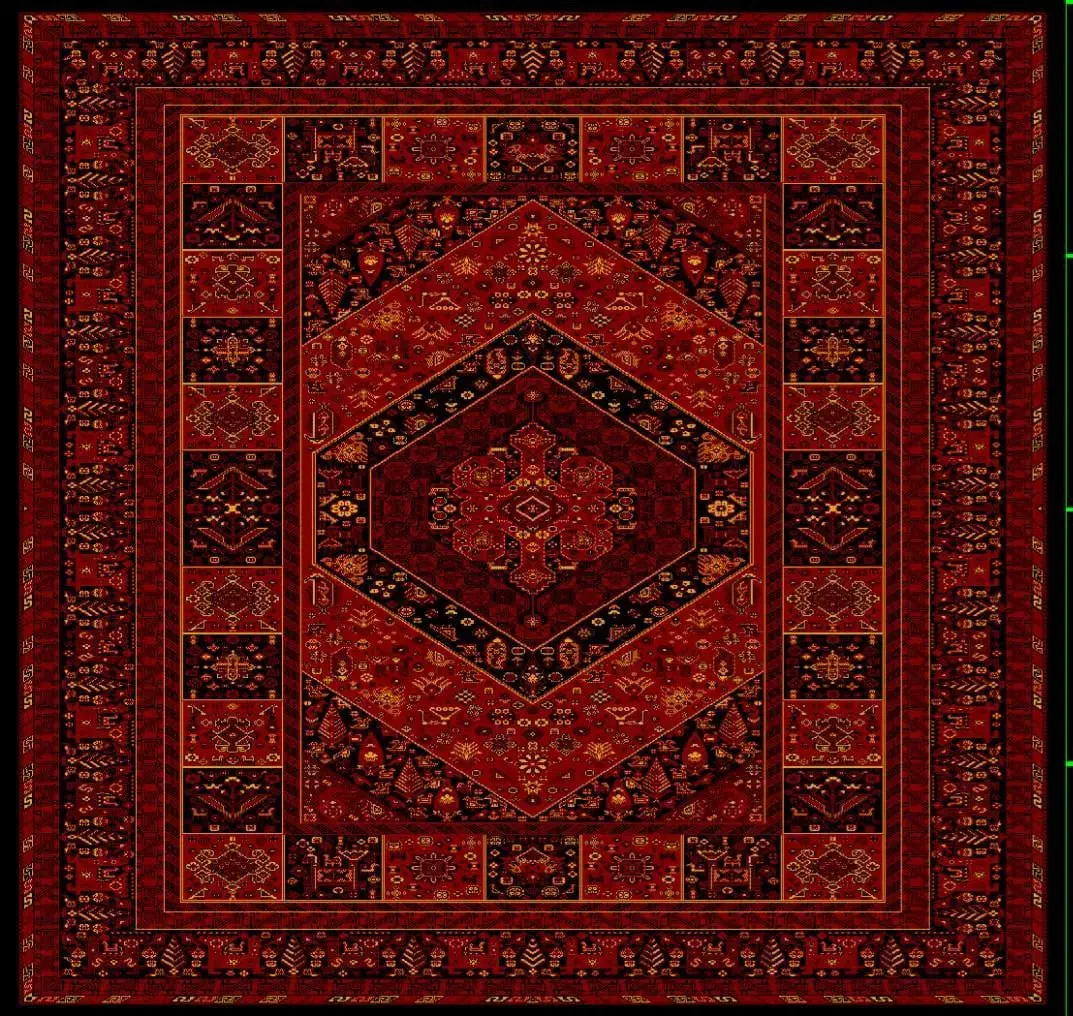 فرش/فرش لاکی/فرش قرمز بلوچ|فرش|اهواز, فولادشهر|دیوار