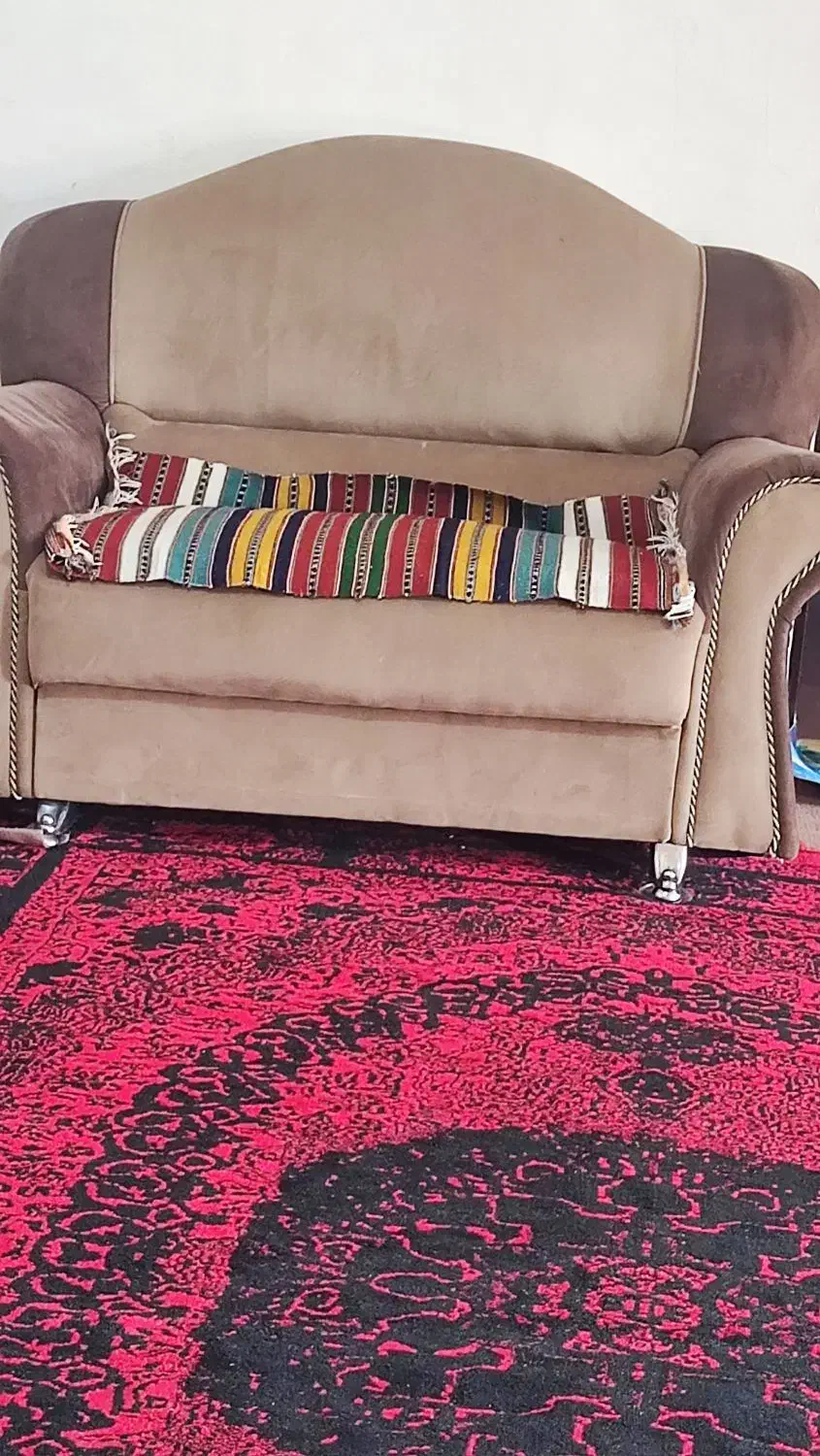 مبل 7 نفر چوب نراد|مبلمان خانگی و میز عسلی|شیرگاه, |دیوار