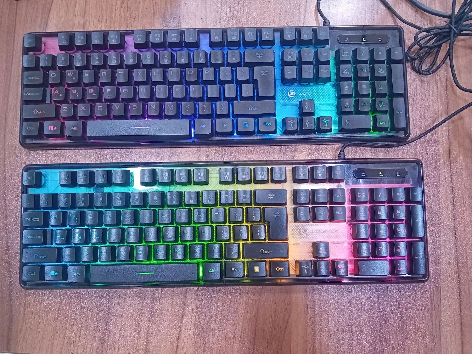 موس لاجیتک و کییرد گیمینگ RGB مناسب گیم نت|قطعات و لوازم جانبی رایانه|کرج, حیدرآباد|دیوار