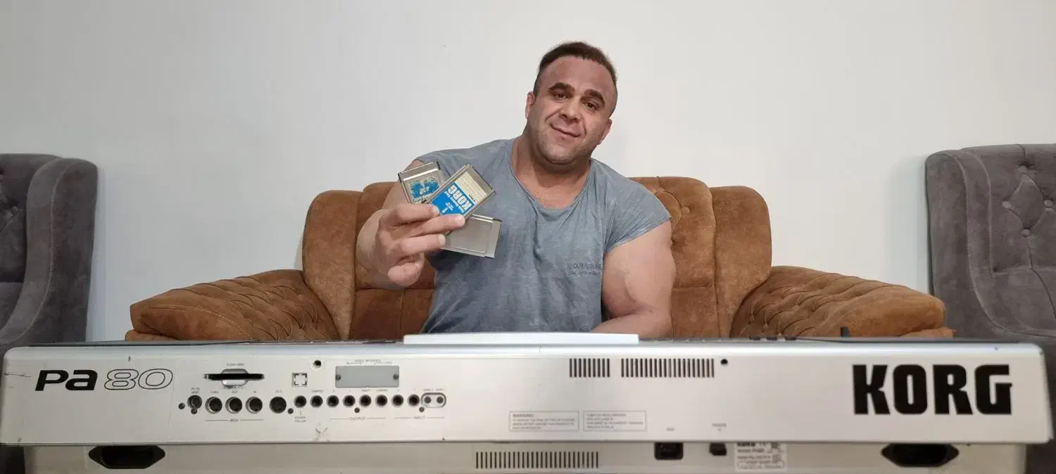 ( پیا 80 )ارگ pa 80|پیانو، کیبورد، آکاردئون|صفادشت, |دیوار