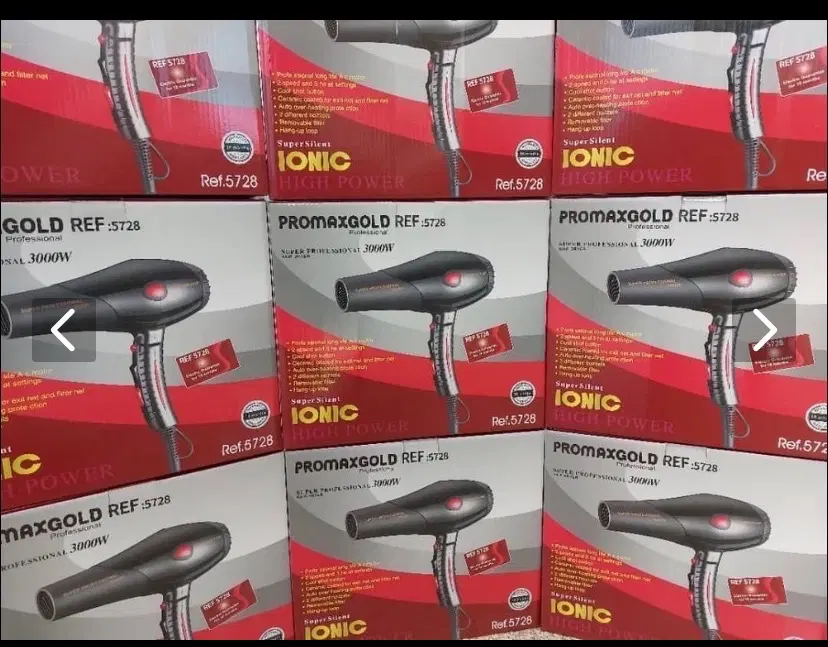 سشوار پرومکس گلد 5728 Hair dryer Promax Gold 5728|آرایشگاه و سالنهای زیبایی|تهران, شوش (باغ آذری)|دیوار