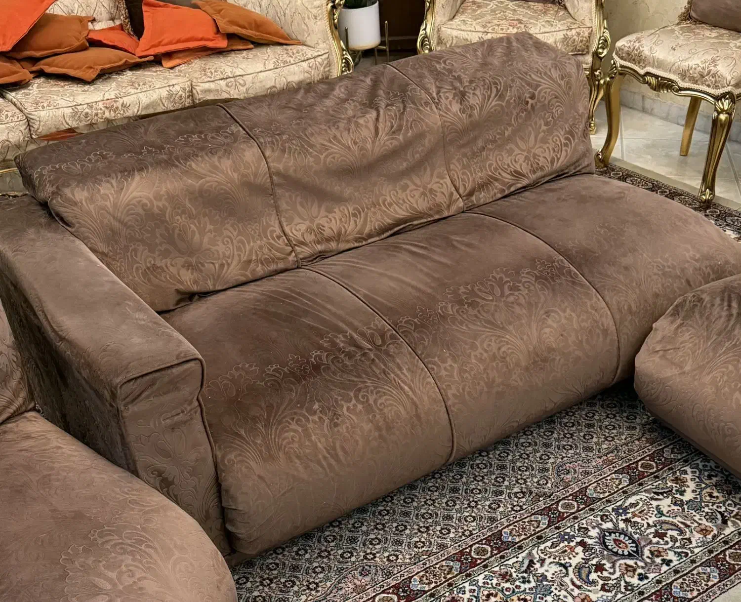 مبلمان راحتی ۹ نفره|مبلمان خانگی و میز عسلی|مشهد, نیروی هوایی|دیوار