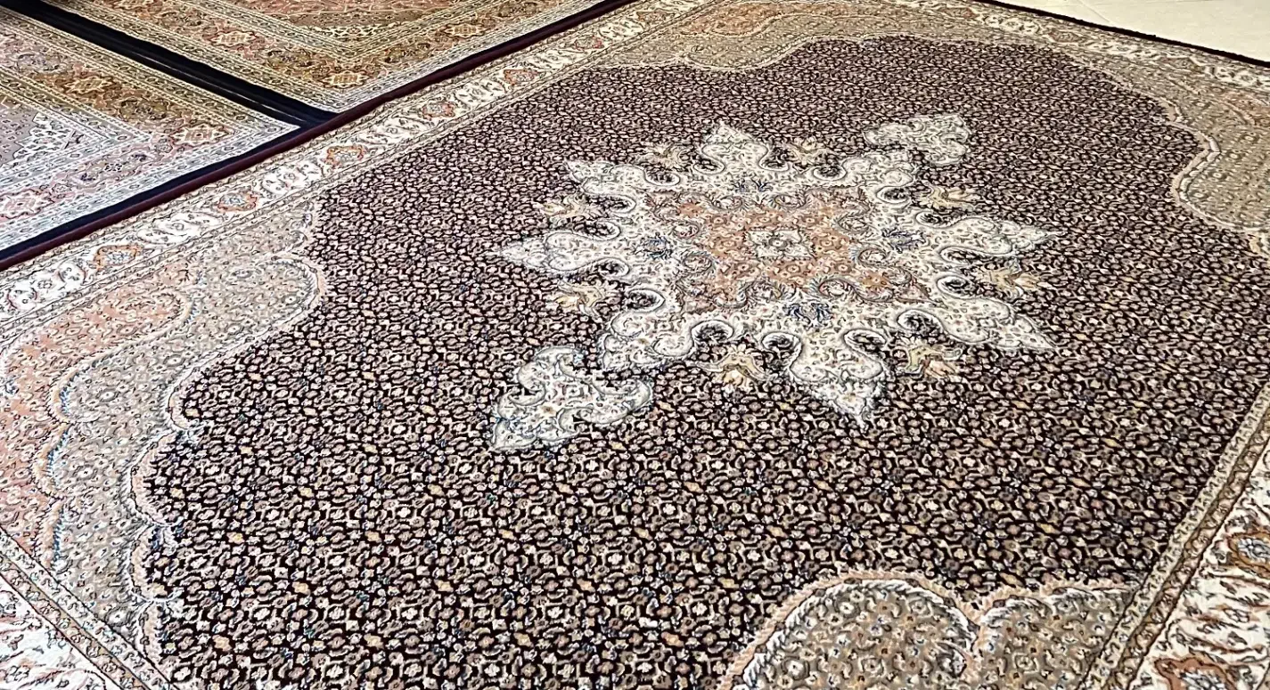 فرش ۶متری نقش ماهی|فرش|رشت, لاکانی|دیوار