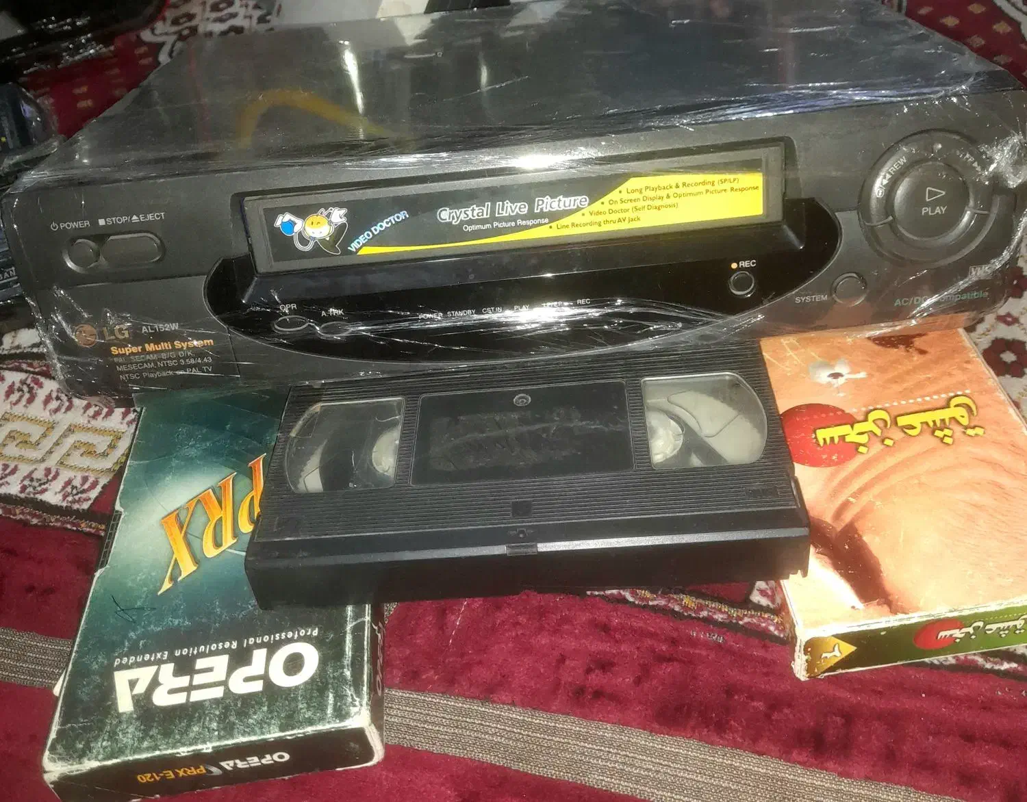 ویدئو ضبط وپخش الجی|پخشکننده DVD و ویدیو|ایلام, |دیوار