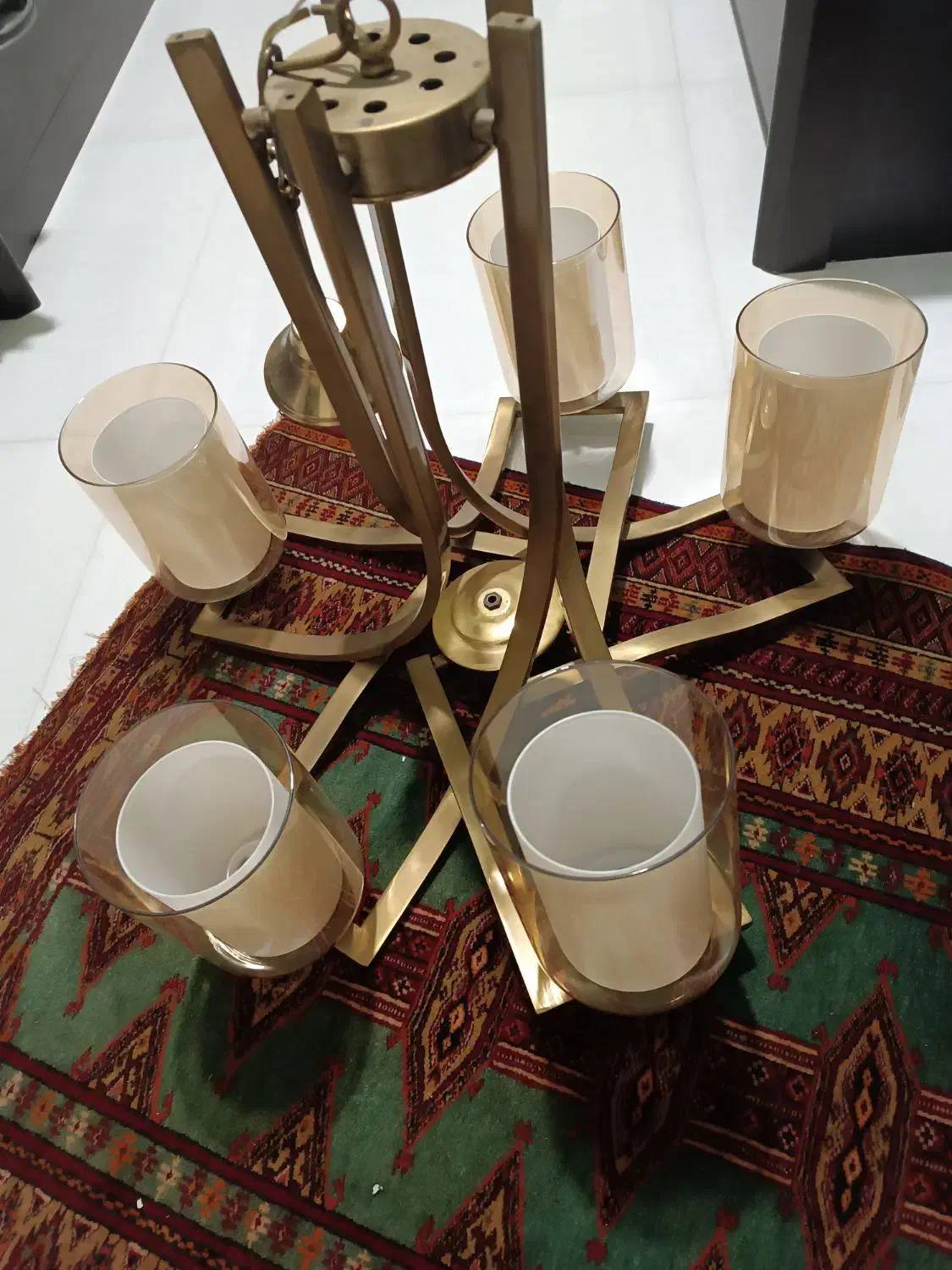 لوستر ۵ شاخه|لوستر و چراغ آویز|گرگان, |دیوار