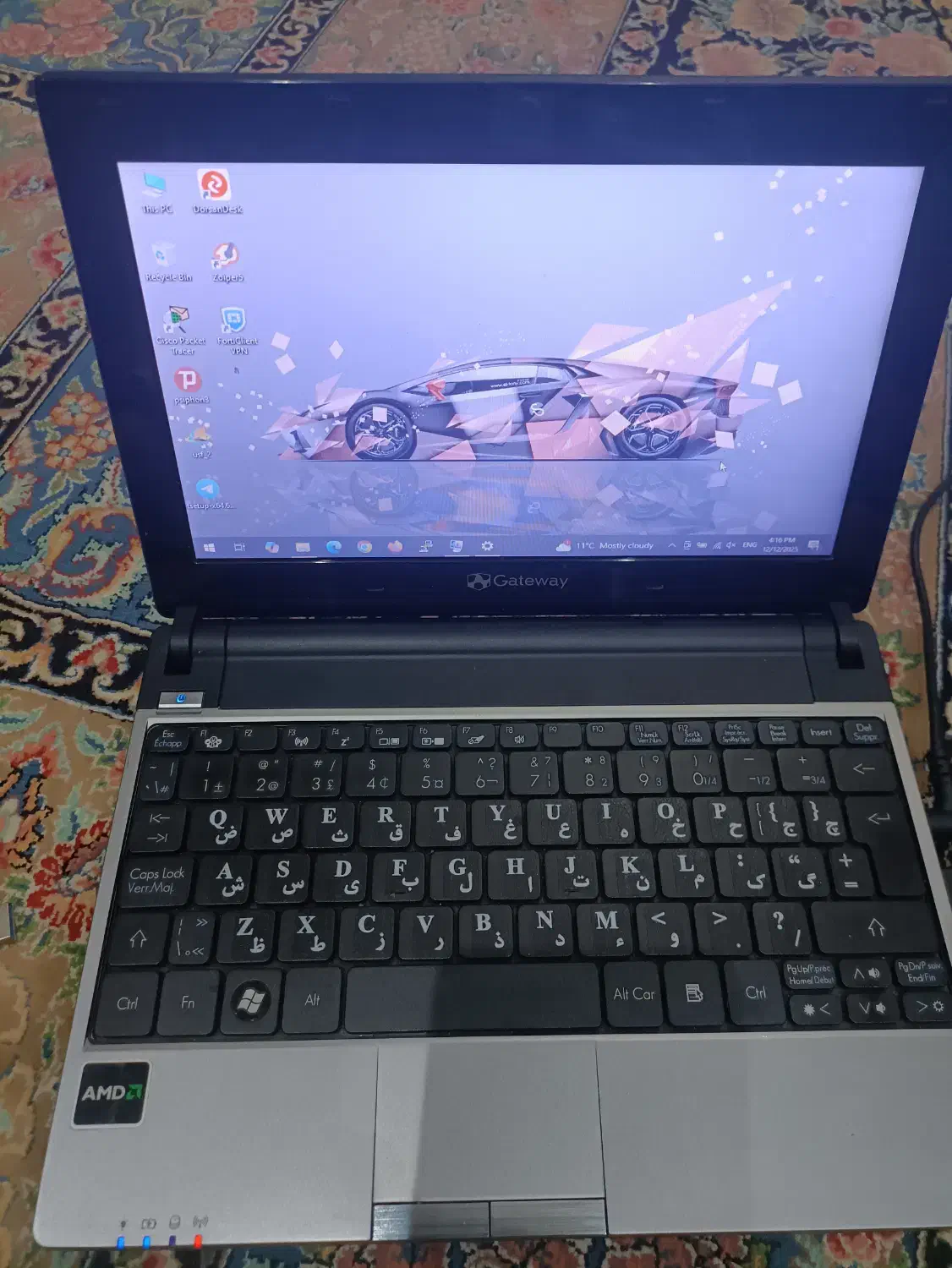 لپ تاپ Gateway 10 inch|رایانه همراه|بجنورد, |دیوار