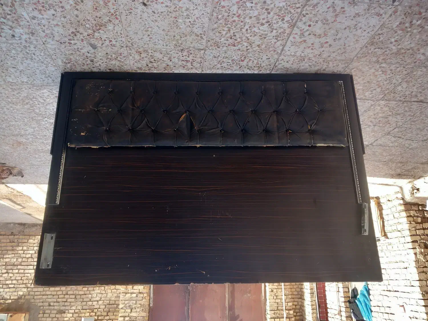 فروش یک عدد تخت دونفره باتشگ طبی|تخت و سرویس خواب|سوسنگرد, |دیوار