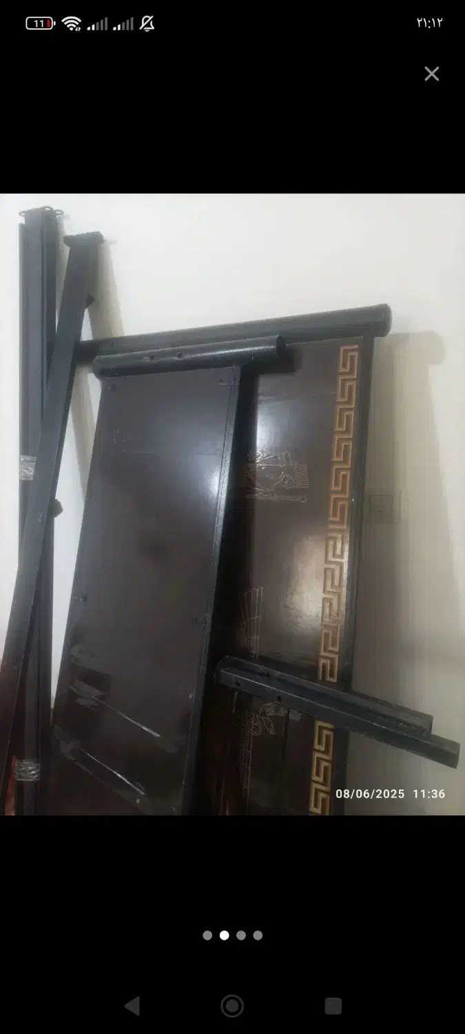 تخت دو نفره طرح هخامنش|تخت و سرویس خواب|شیراز, شریف‌آباد|دیوار