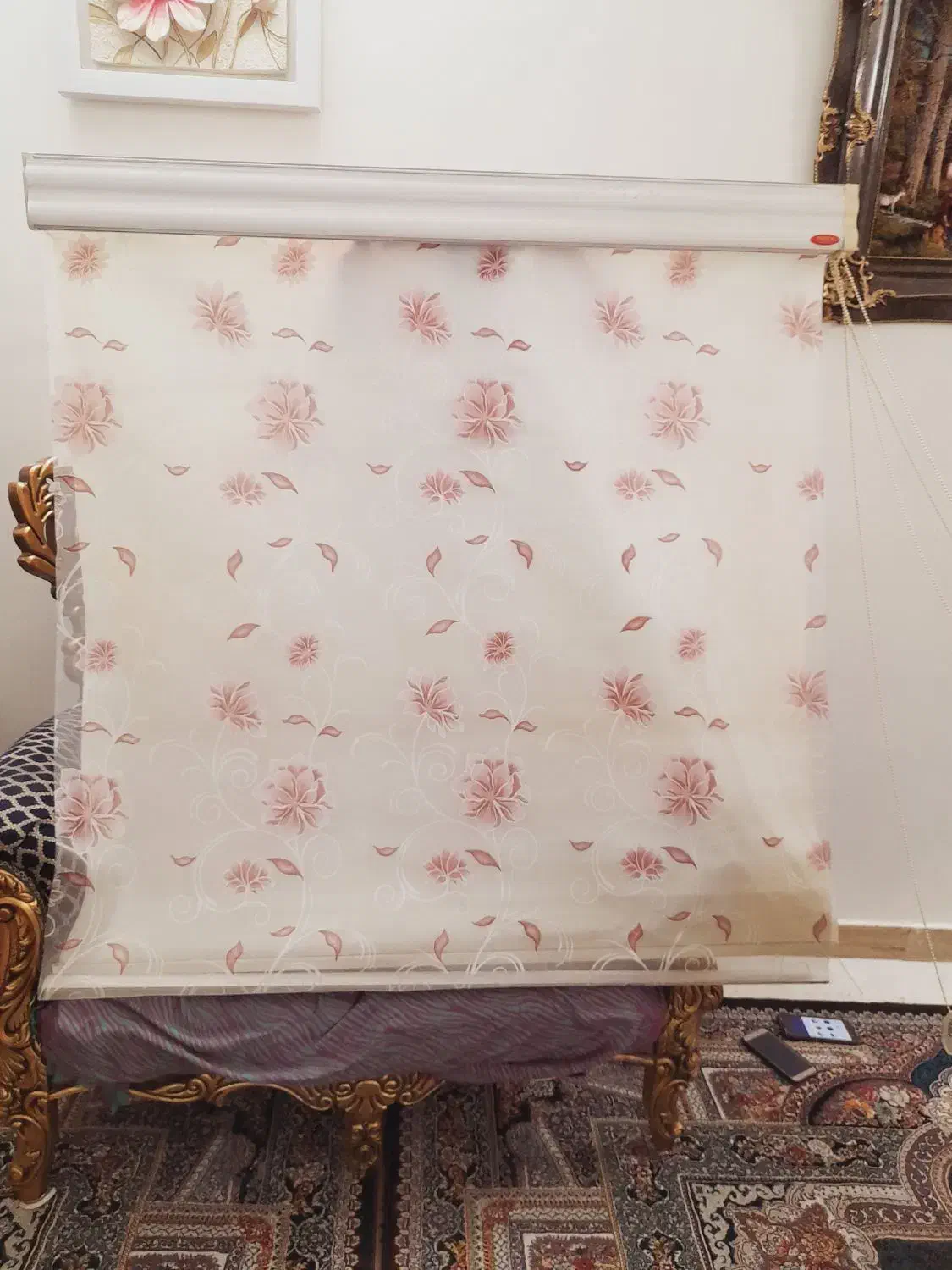 پرده زبرا سالم نو|پرده، رانر، رومیزی|تهران, نعمت‌آباد|دیوار