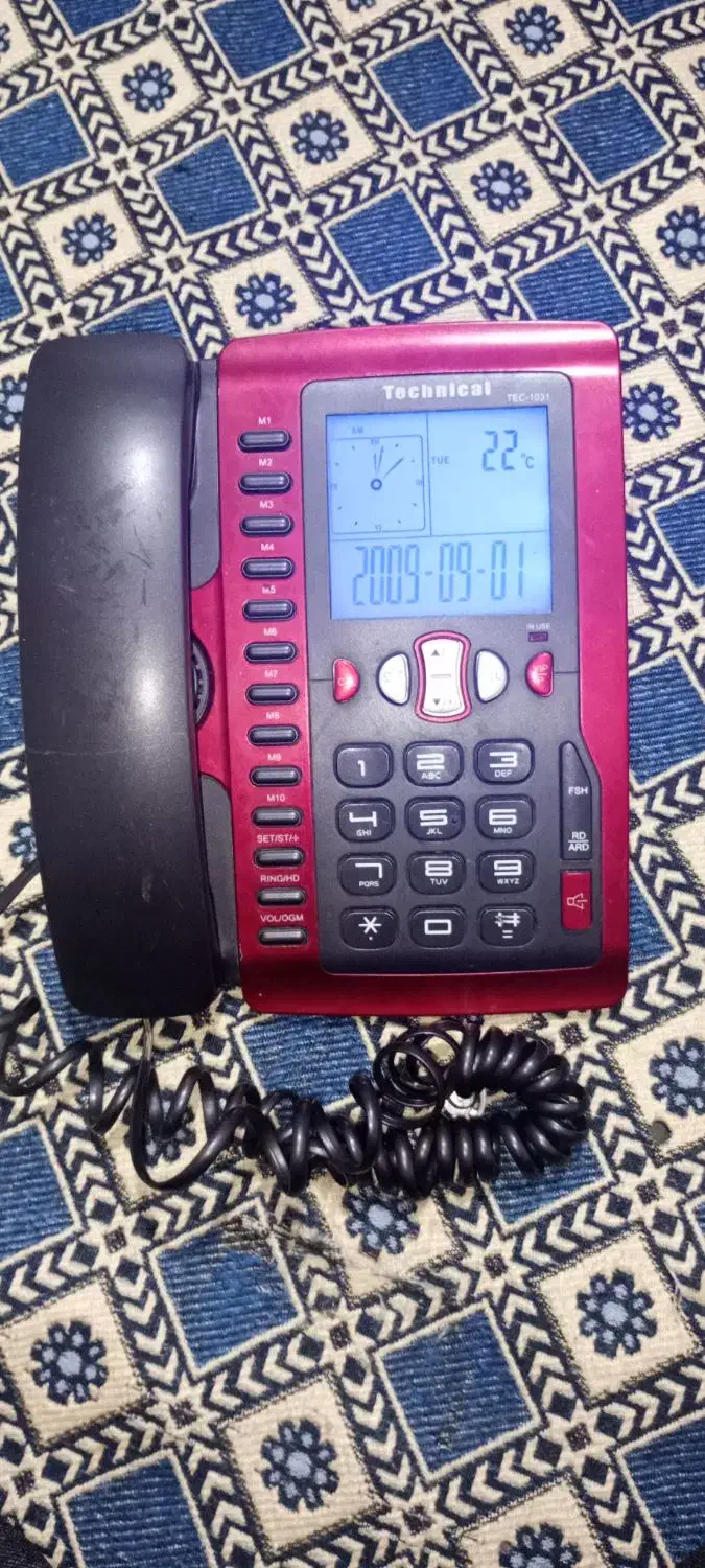 گوشی خانگی دو عدد دونه ای 450بدونه ایراد|تلفن رومیزی|سنندج, |دیوار