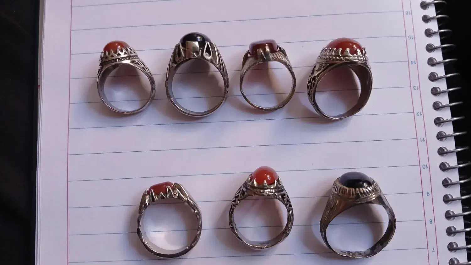 انگشتر با سنگ های قیمتی|جواهرات|بناب, |دیوار