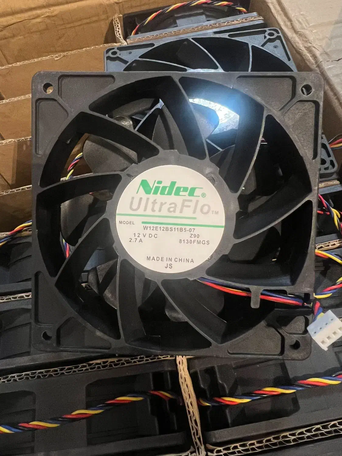 فن ماینر نایدک سایز 12 Nidec 2.7 A|قطعات و لوازم جانبی رایانه|تهران, پاسداران|دیوار