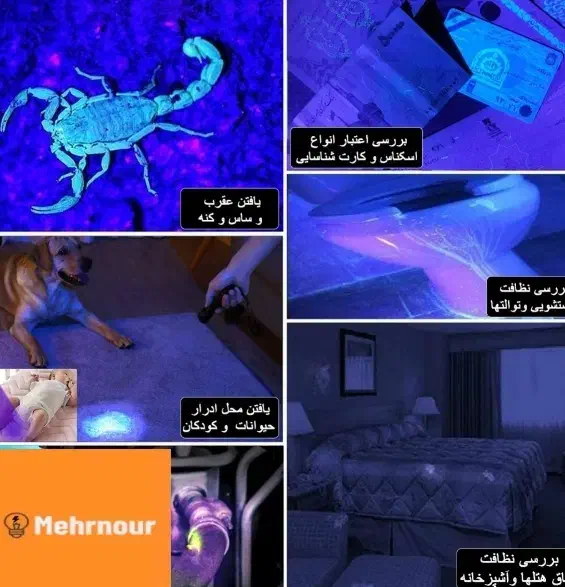 چراغ قوه یووی برای تشخیص سنگ گرانبها|کوهنوردی و کمپینگ|کرمان, |دیوار