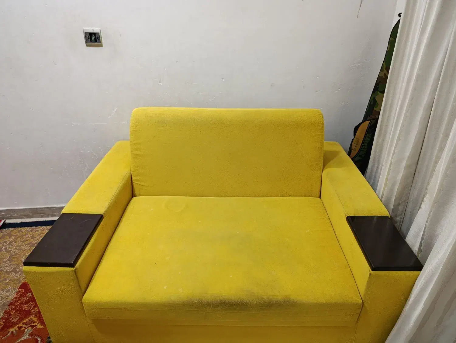 میزتحریر با سلف و کمد لباس وتخت  تاشو بزرگ|تخت و سرویس خواب|آمل, |دیوار