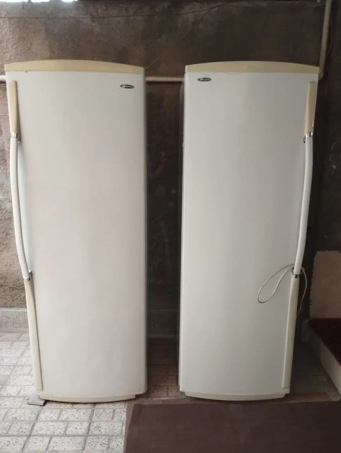 یخچال و فریزر دو قلو سالم الکترو استیل|یخچال و فریزر|مشهد, یوسفیه (شهرک غرب)|دیوار