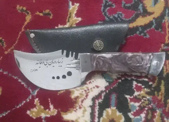 چاقو تیزی|کلکسیون اشیاء عتیقه|خرمدره, |دیوار