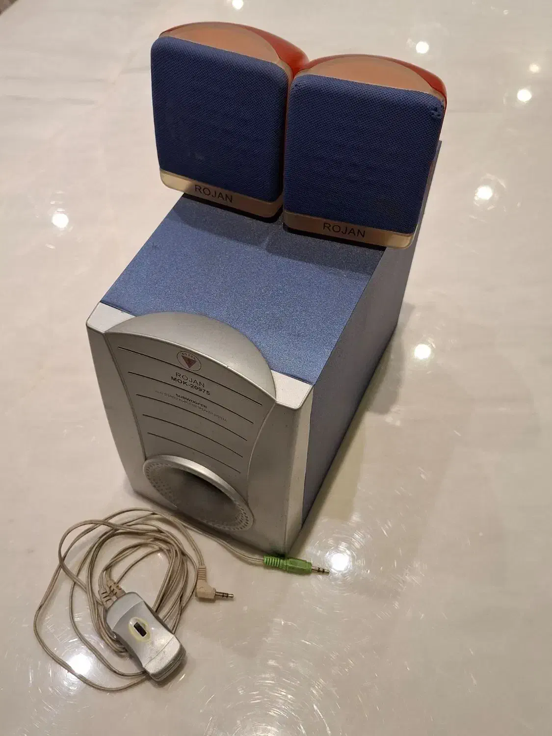 اسپیکر ۳ تیکه ساب ووفر دار|قطعات و لوازم جانبی رایانه|یزد, |دیوار