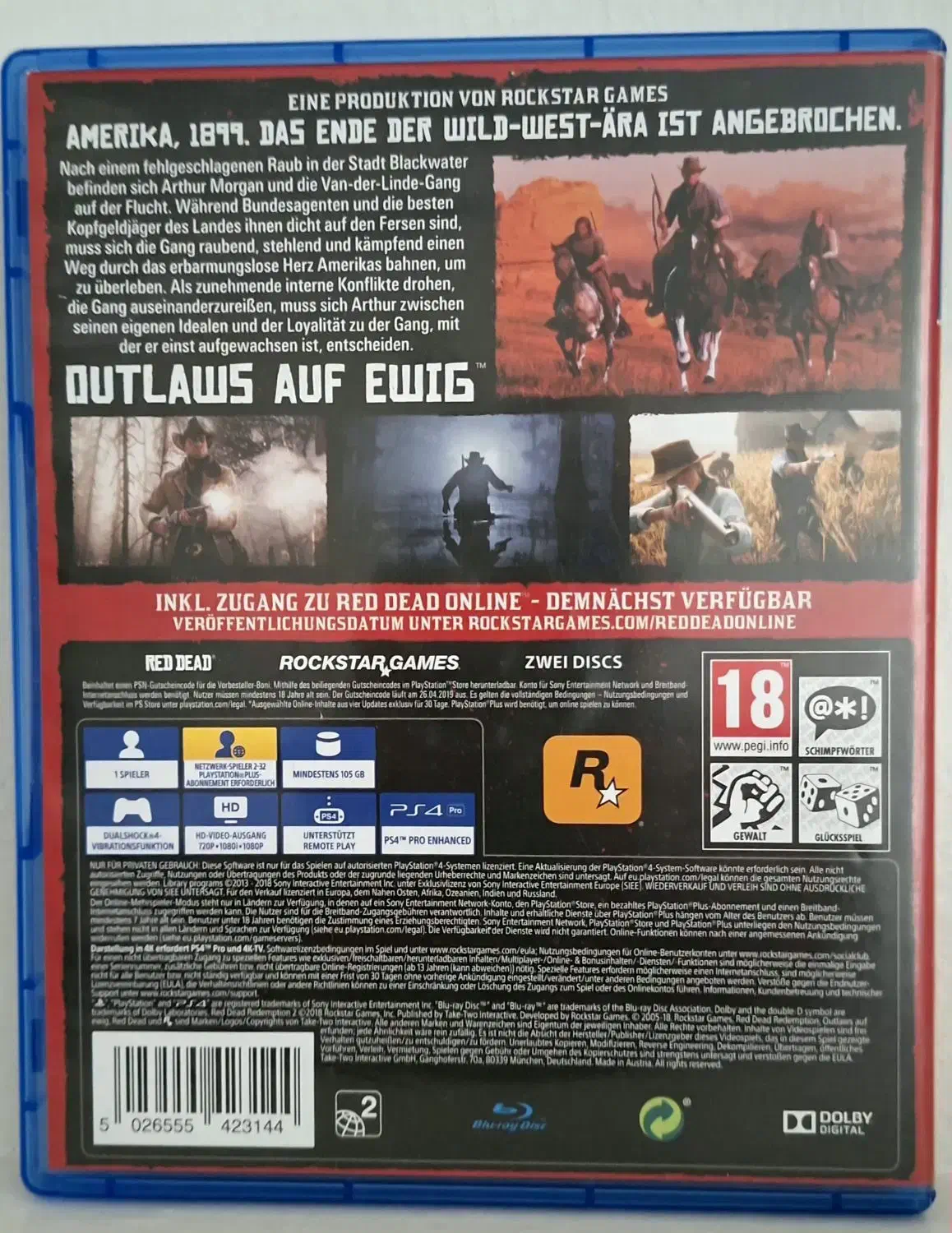 دیسک بازی RED DEAD II REDEMPTION ps5 & ps4|کنسول، بازی ویدئویی و آنلاین|مشهد, رسالت|دیوار