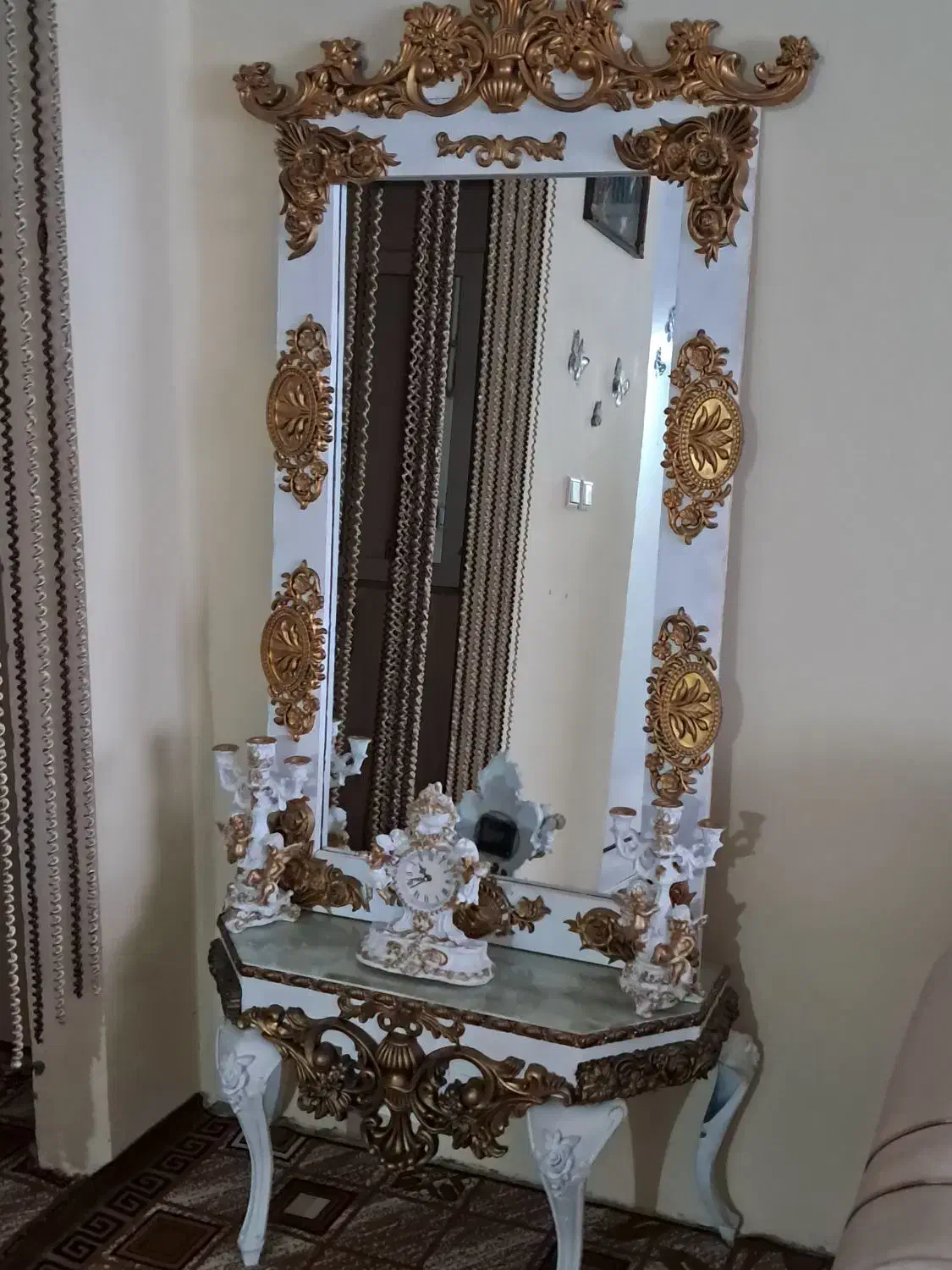 اینه کنسول|بوفه، ویترین، کنسول|کرمانشاه, |دیوار