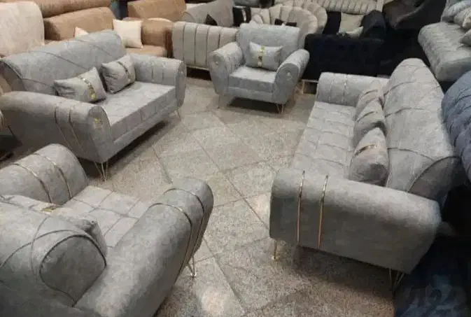 مبل اسکارلت نو ۷ نفره|مبلمان خانگی و میز عسلی|زاهدان, |دیوار